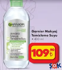 GARNİER MAKYAJ TEMİZLEME SUYU 400 ML GARNİER MAKYAJ TEMİZLEME SUYU 400 ML